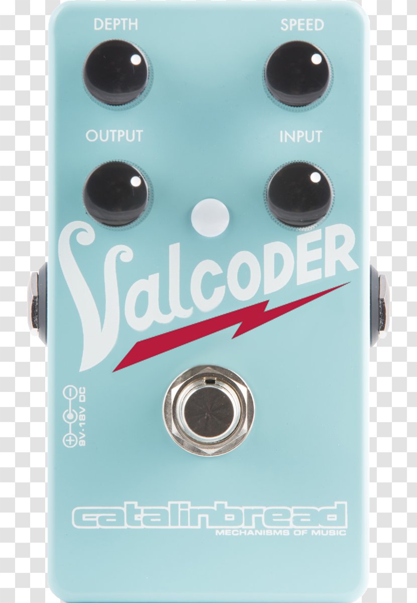 Effects Processors & Pedals Tremolo Vibrato Systems For Guitar - Cartoon Transparent PNG