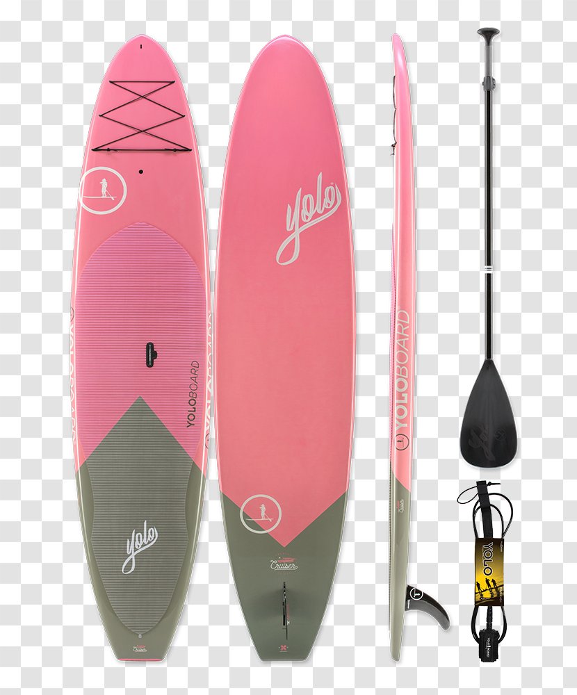 Surfboard Standup Paddleboarding Paddle Board Yoga - Surfing - Tie Pigtail Transparent PNG