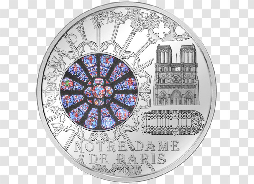 Key Chains Notre-Dame De Paris Coin Silver Zazzle - Notredame Transparent PNG