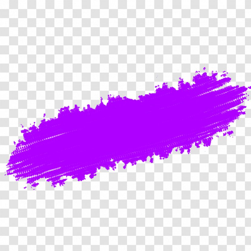 Purple Violet Magenta Lavender Brush - Color - Stroke Transparent PNG