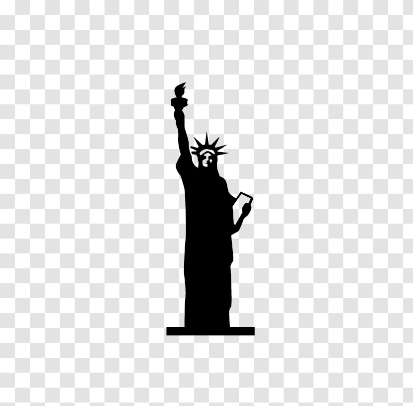 Statue Of Liberty Eiffel Tower Icon - Stamp Transparent PNG