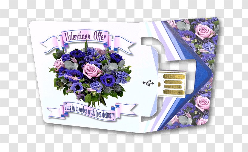 Cut Flowers Purple - Flowering Plant - Flower And Rattan Division Line Transparent PNG