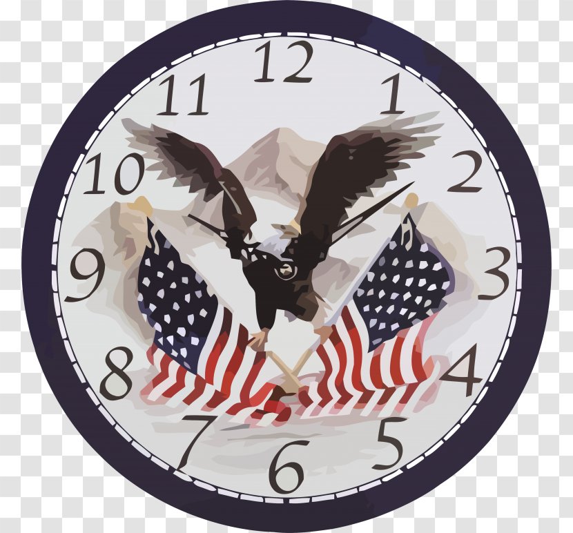 American Flag Background - Acctim - Home Accessories Bird Transparent PNG