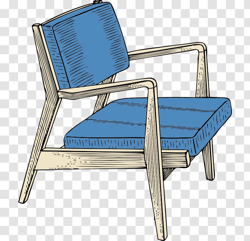 Seat Chair Clip Art - Armrest Transparent PNG