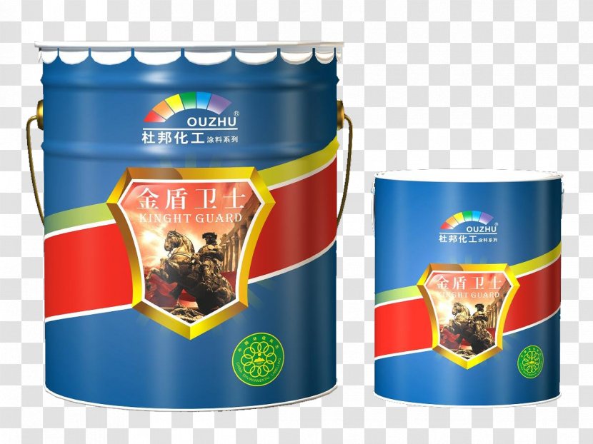 Paint Jar Packaging And Labeling - Guard Shield Transparent PNG