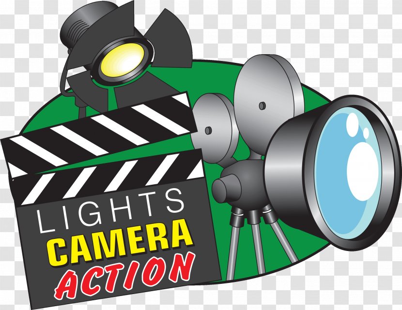Lights, Camera, Action! Clip Art - Logo - Light Transparent PNG