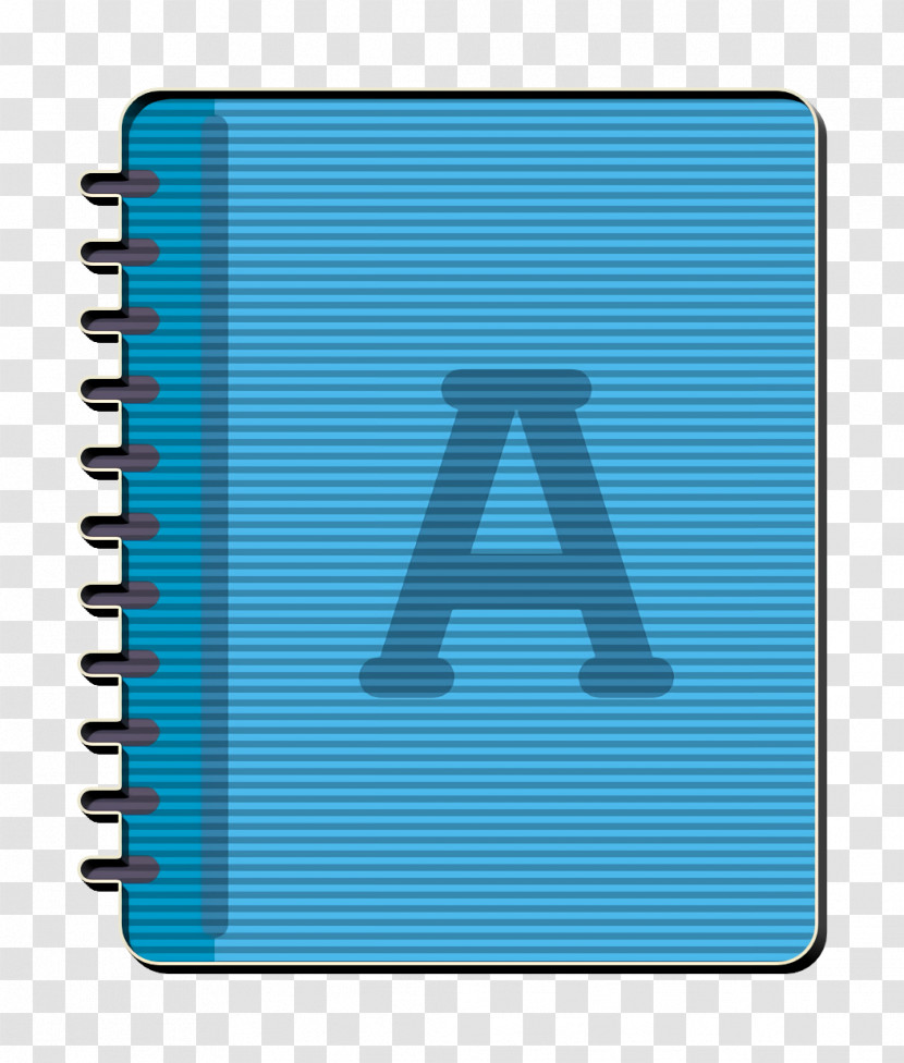 Notebook Icon Education Elements Icon Transparent PNG