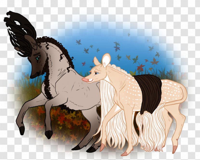Horse Pony Pack Animal Livestock - Like Mammal - Autumn Meadow Transparent PNG