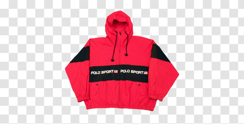 Hoodie Windbreaker Jacket Ralph Lauren Corporation - POLO Transparent PNG