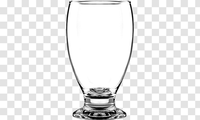 Wine Glass Champagne Beer Glasses Highball - Black And White Transparent PNG