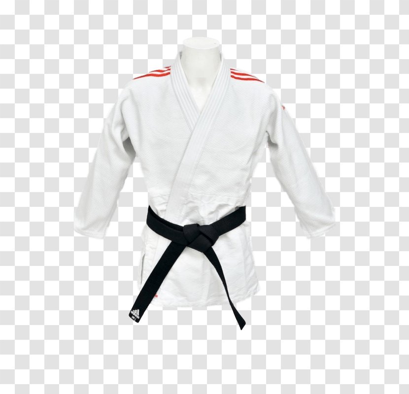 Judogi Dobok White Jacket Robe - Cotton Transparent PNG