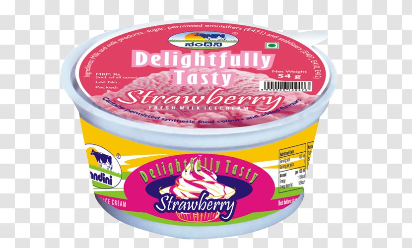 Strawberry Ice Cream Sundae Cheesecake Milk Transparent PNG