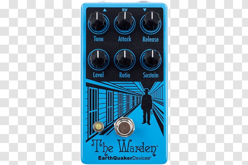 Effects Processors & Pedals EarthQuaker Devices The Warden Electric Guitar Dynamic Range Compression - Reverbcom - Wylde Audio Transparent PNG
