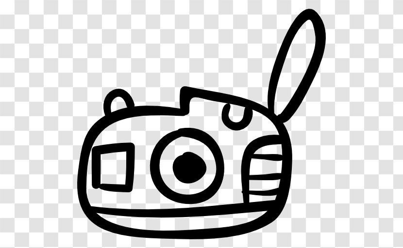Camera Photography - Black And White Transparent PNG