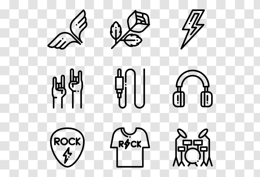 Drawing Clip Art - Frame - Rock And Roll Transparent PNG