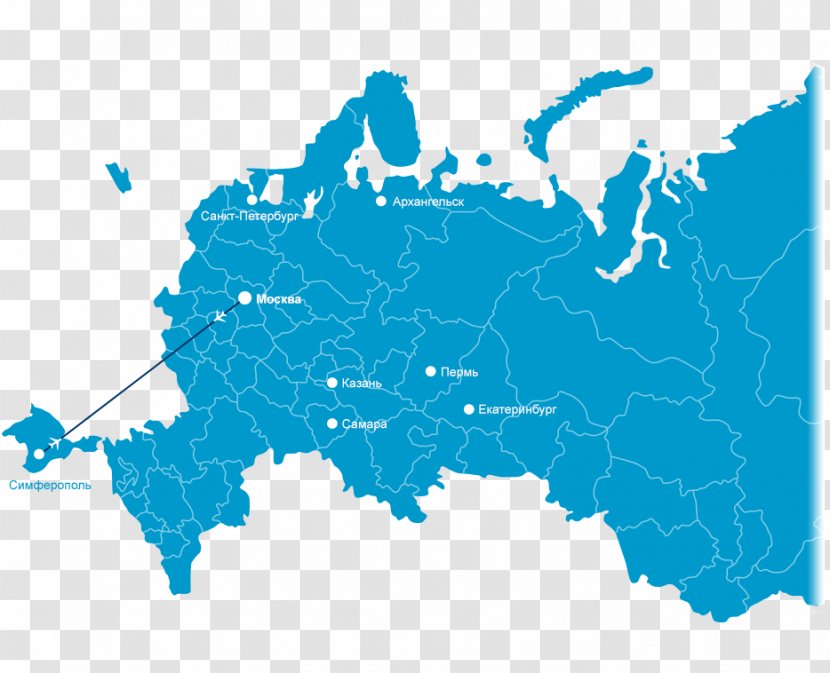 Russia Map Stock Photography - World Transparent PNG