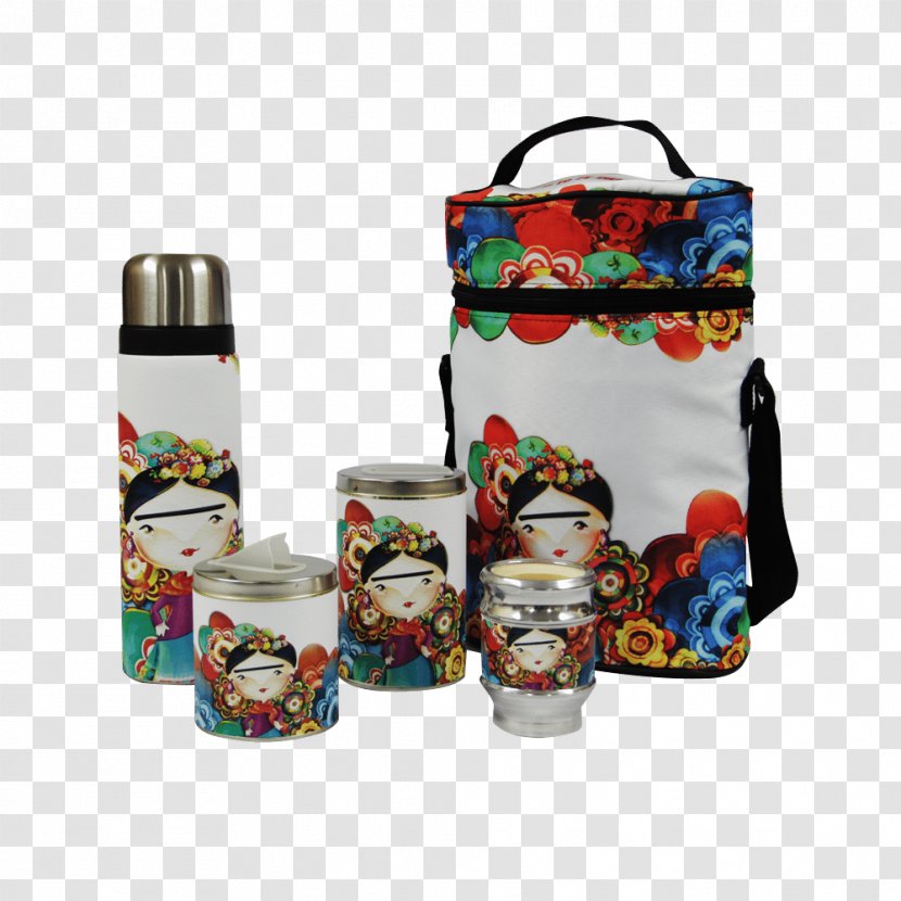 Mate Yerbera Handbag Plastic - Frida Kalo Transparent PNG