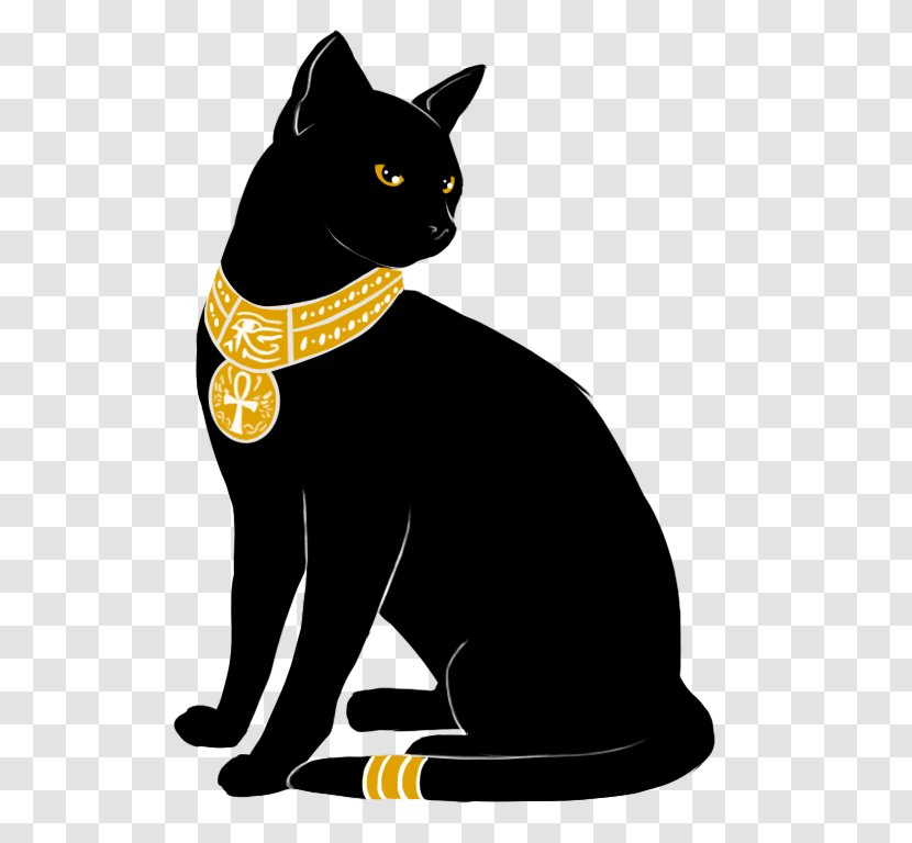 Egyptian Mau Ancient Egypt Kitten Bastet Black Cat - Sand Monster Transparent PNG