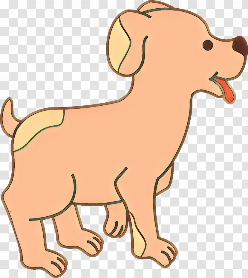 Dog Breed Clip Art Cartoon Sporting Group - Fawn Puppy Transparent PNG