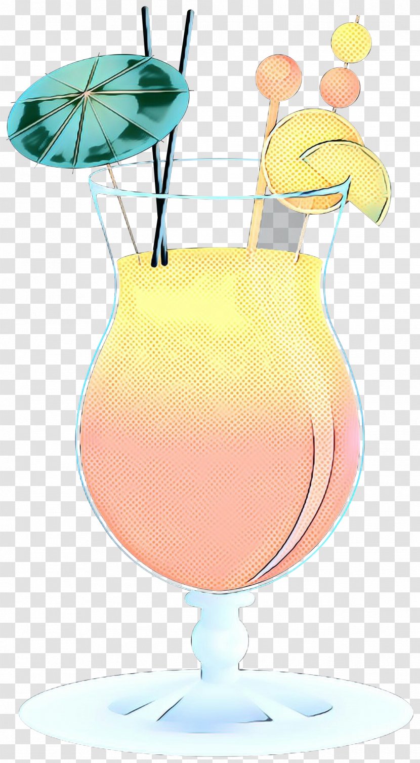 Water Cartoon - Drink - Peach Transparent PNG