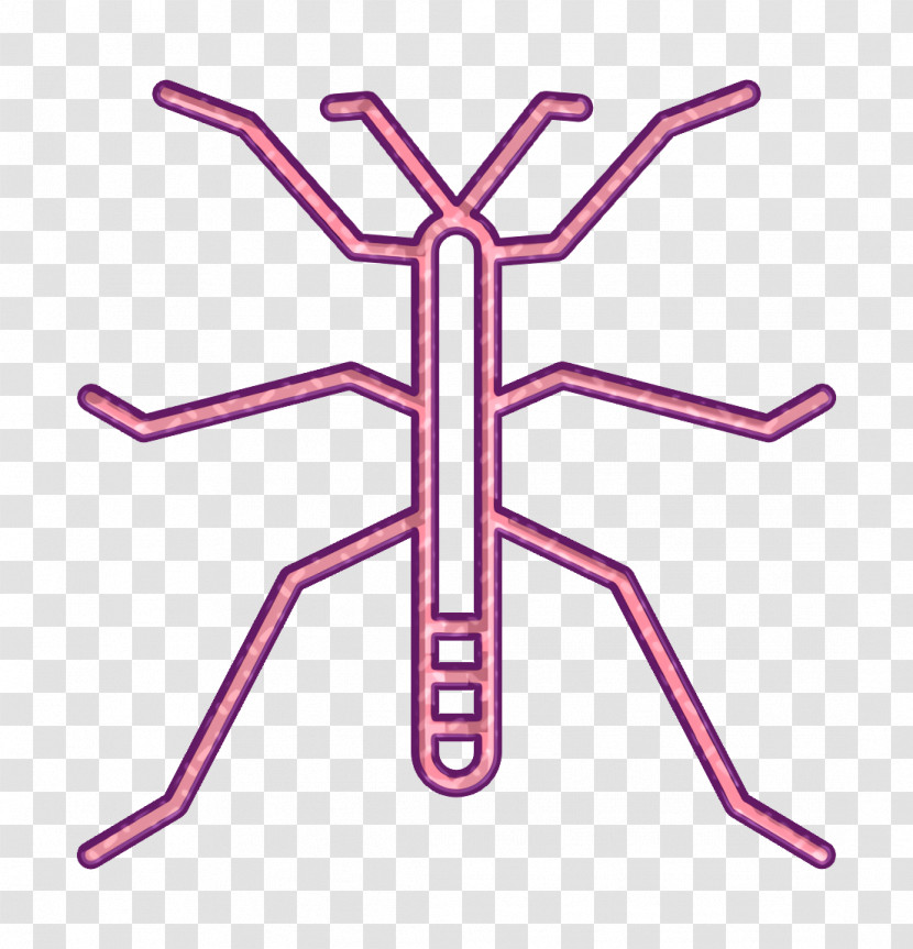 Walkingstick Icon Insects Icon Transparent PNG