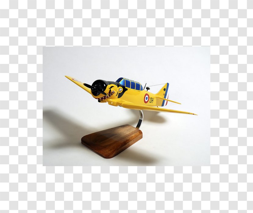 North American T-6 Texan Airplane Aircraft Airliner Scale Models - Monoplane Transparent PNG
