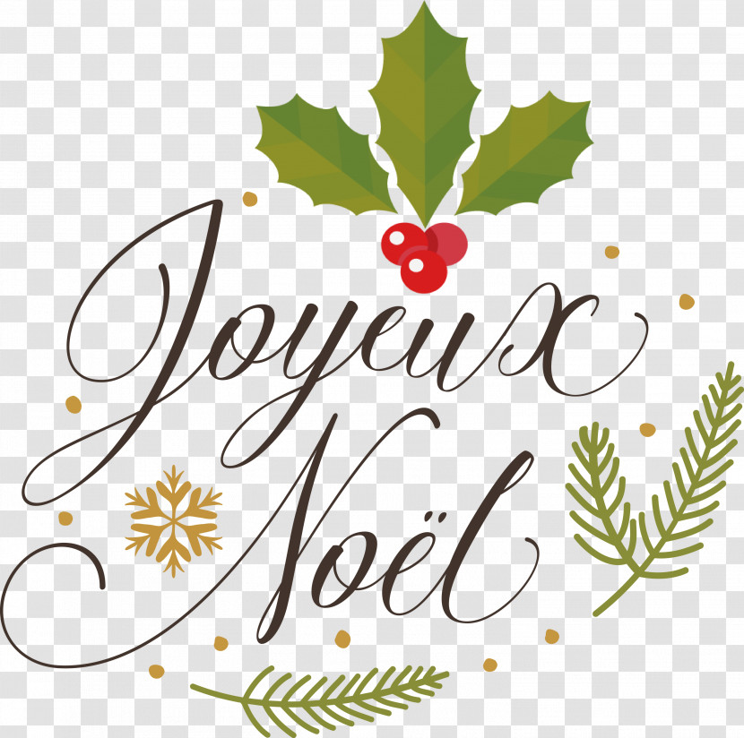 Joyeux Noel Noel Christmas Transparent PNG