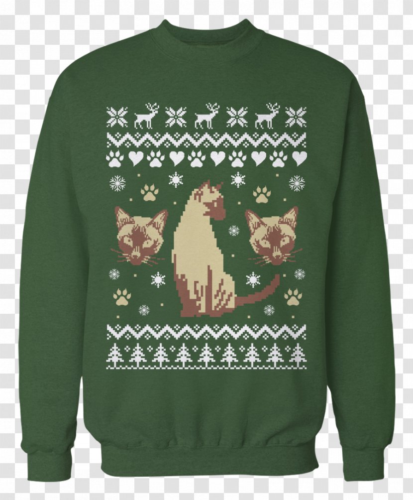 Christmas Jumper T-shirt Sweater Clothing - Hanukkah - Ugly Transparent PNG