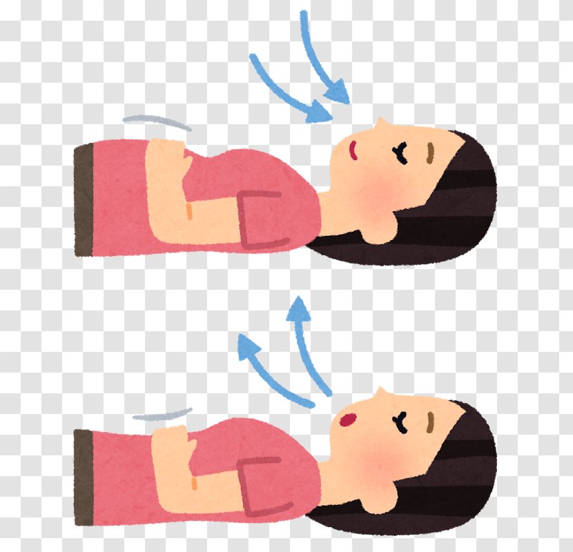 Diaphragmatic Breathing Kokju Ho Abdomen Adem - Sleeping Woman Transparent PNG