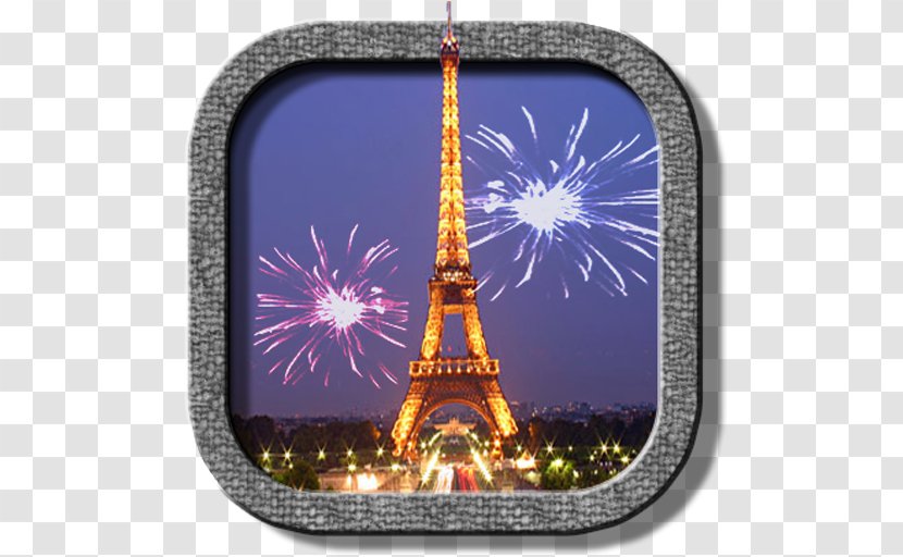 Eiffel Tower Christmas Ornament Day - Tree Transparent PNG