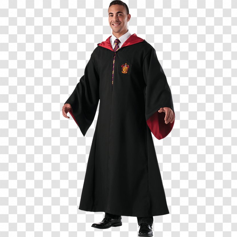 Harry Potter Deluxe Replica Gryffindor Robe Adult (Literary Series) Costume Fictional Universe Of - Cape Transparent PNG
