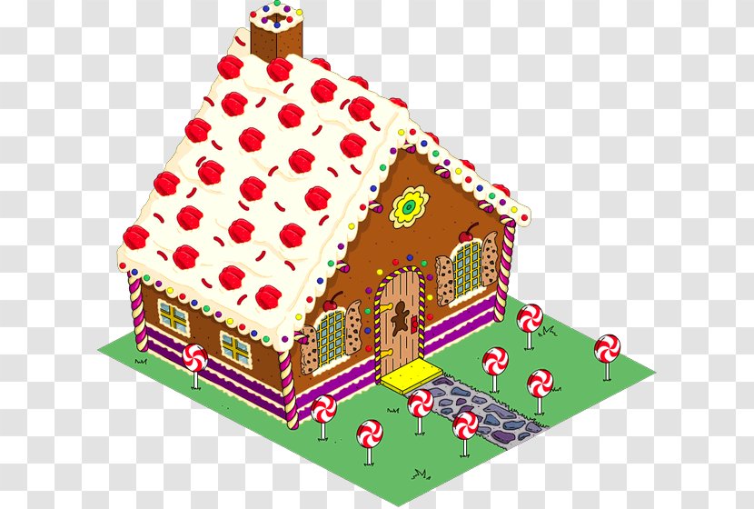 Gingerbread House The Simpsons: Tapped Out Pain D'épices Transparent PNG