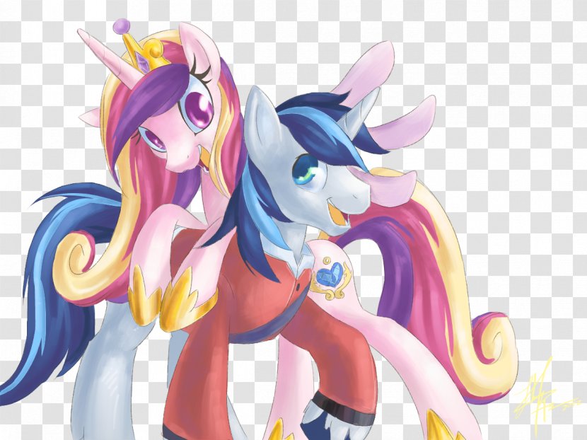 Princess Cadance Pinkie Pie Shining Armor Celestia Applejack - Watercolor Transparent PNG