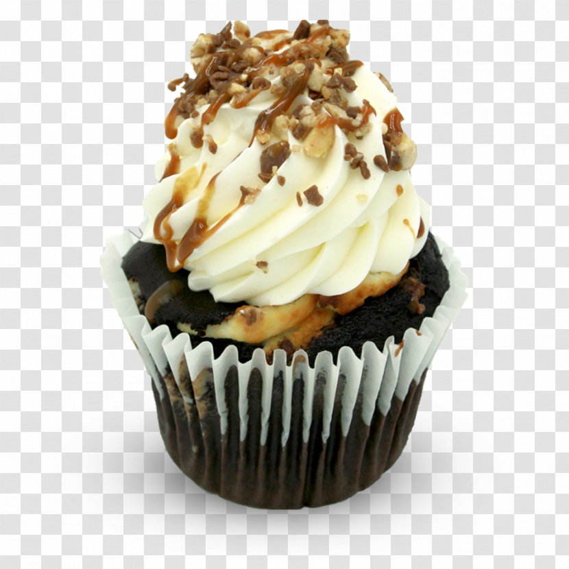 Cupcake Frosting & Icing German Chocolate Cake Cheesecake Buttercream - Peanut Butter Cup Transparent PNG
