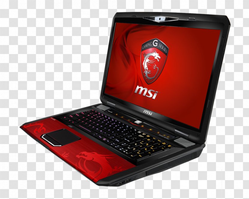 Laptop Intel Core I7 Micro-Star International MSI GT70 Dominator - Netbook Transparent PNG