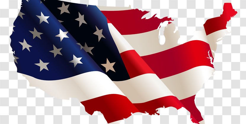 Flag Of The United States Map Kingdom Transparent PNG