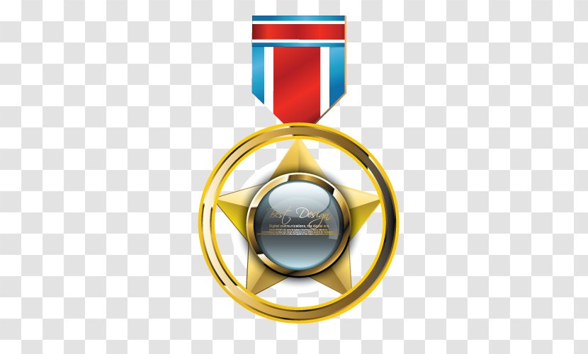 Order Medal - Ribbon - Five Star Transparent PNG