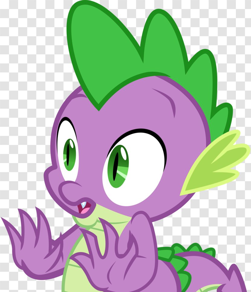 Spike Rarity Twilight Sparkle Pony Rainbow Dash - Cartoon - My Little Transparent PNG