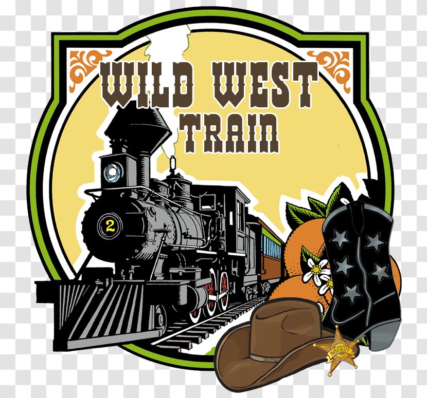 Train Robbery American Frontier Western United States Steam Locomotive - Old Transparent PNG