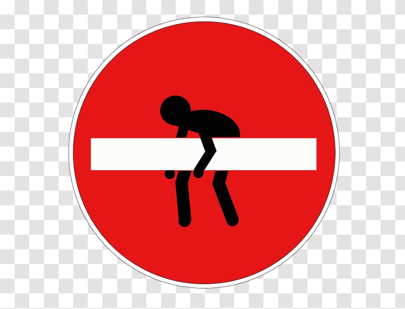 Traffic Sign Warning Light - Stick Figure Transparent PNG