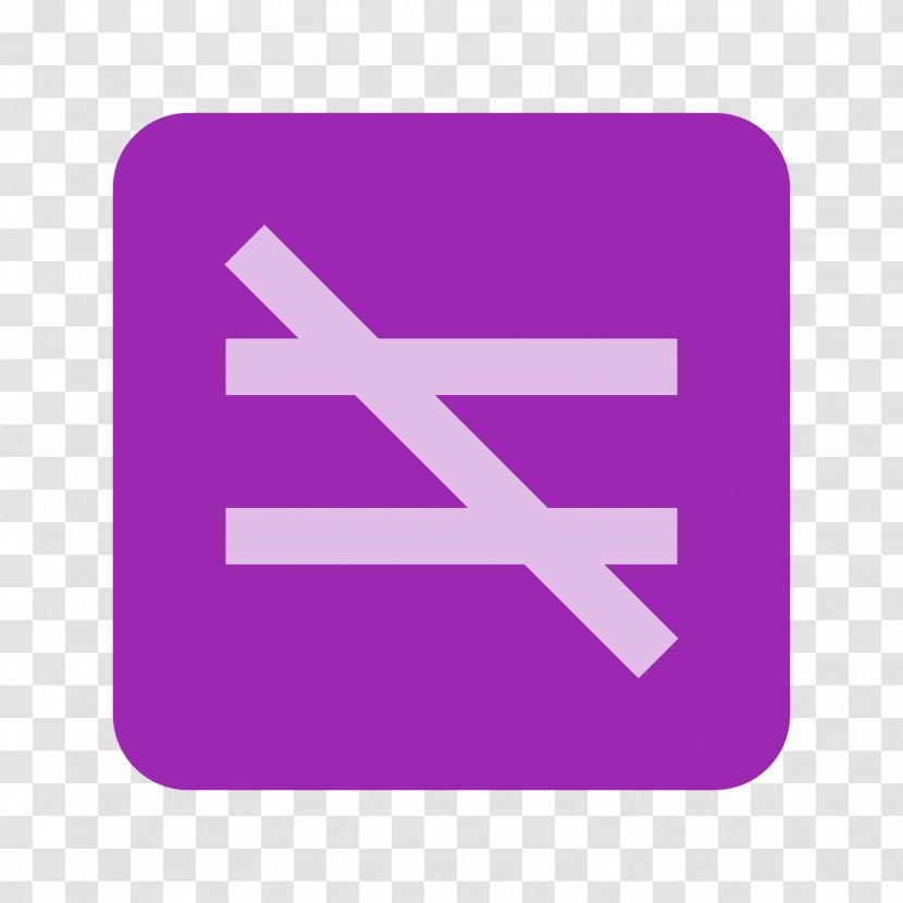 Equals Sign Font - Logo - Symbol Transparent PNG