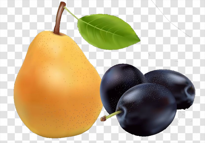 Fruit European Pear Food - Natural Foods Transparent PNG