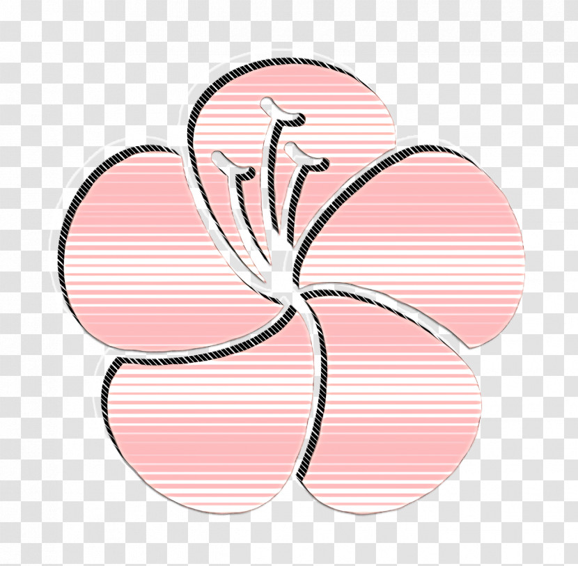 Flowers Species Icon Hibiscus Icon Flower Icon Transparent PNG