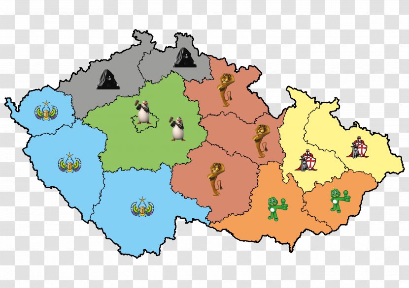 Central Bohemia Olomouc Mapy.cz South Moravia - World - Map Transparent PNG