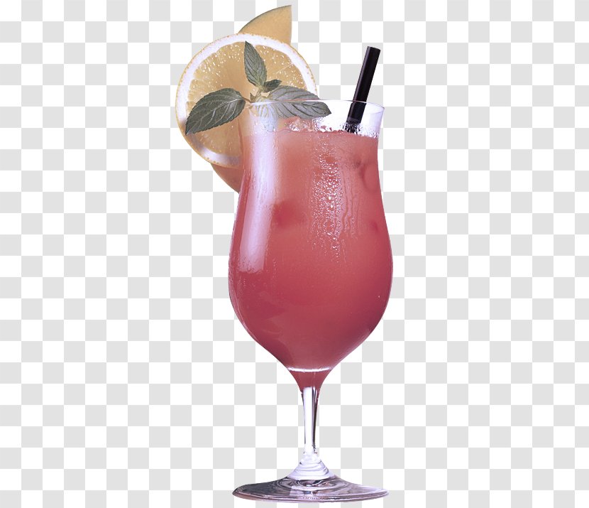 Drink Alcoholic Beverage Cocktail Garnish Hurricane - Distilled Pink Lady Transparent PNG
