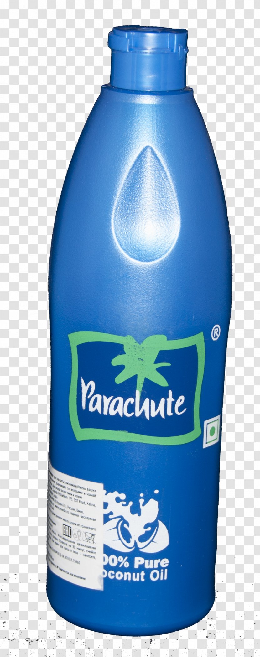 Parachute Coconut Oil 16.9 Ounce Bottle Food - Plastic Transparent PNG