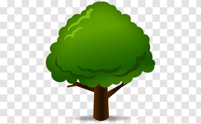 Tree Leaf Deciduous Evergreen Emoji - Grass - Poodle Transparent PNG