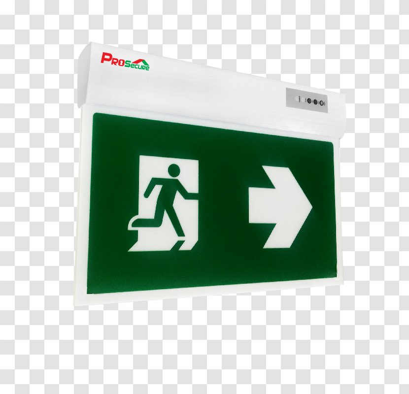 Exit Sign Emergency Lighting - Signage - Light Transparent PNG