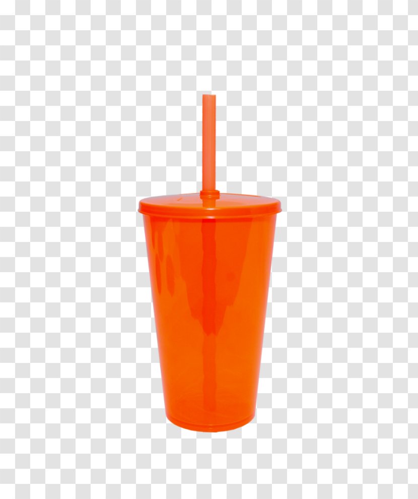 Orange Drink Plastic Cup - Pb Transparent PNG