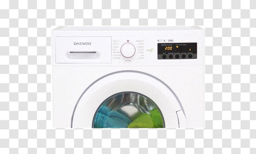 Washing Machines Clothes Dryer Major Appliance AEG Consumentenbond - Muzzleloader - Daewoo Transparent PNG